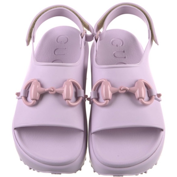 Gucci Rubber Sandals - Picture 1 of 5